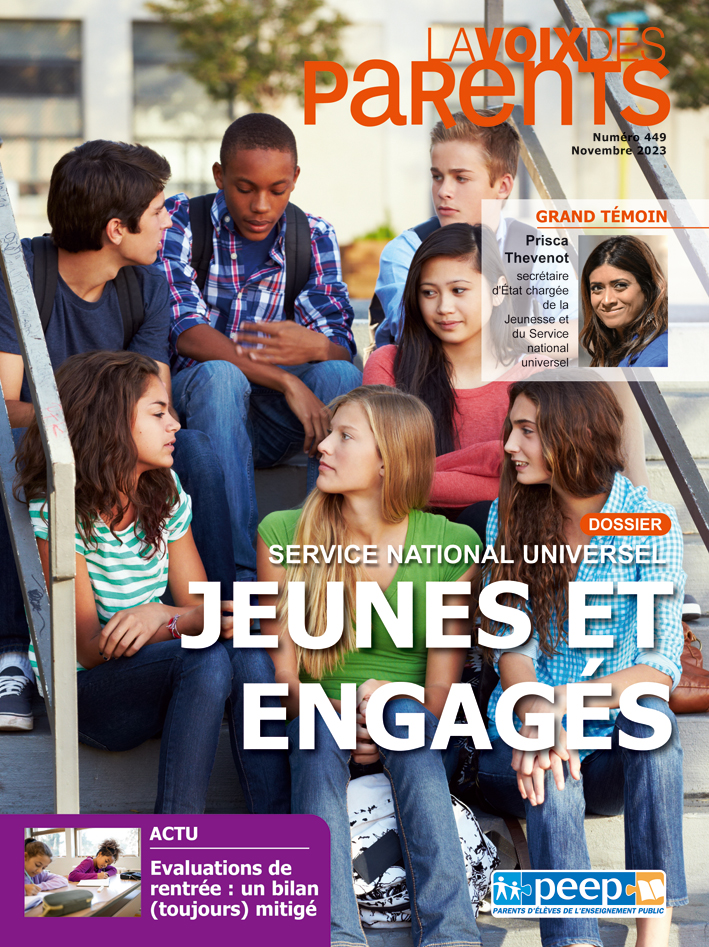 Couverture du magazine LA VOIX DES PARENTS